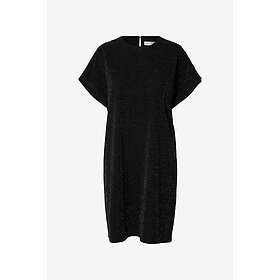 Selected Oversized Sandra Kortärmad kort klänning