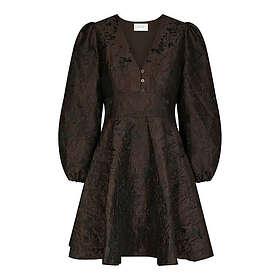 Neo Noir Brocade Kjole