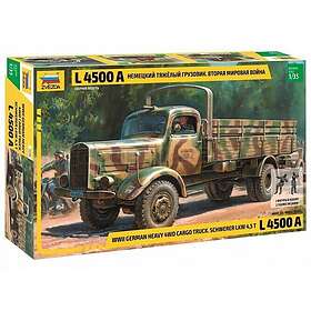 Zvezda 1/35 German Heavy 4WD Cargo Truck L4500A