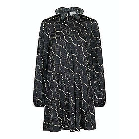 Neo Noir Taiga Blomstret Stripete Kjole