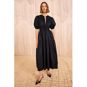 Ulla Johnson Othella Kort Erme Midi Kjole