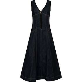 Self-Portrait Denim Midikjole