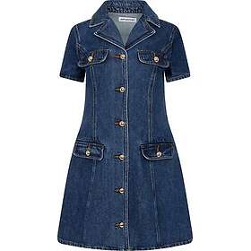 Self-Portrait Denim Mini Kjole