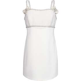 Self-Portrait Crepe Perle Sløyfe Mini Kjole