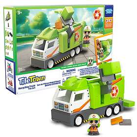 Moose Toys Tile Town Recycling Truck Tile Set