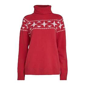 8848 Altitude Sage Wool Rollneck Sweat (Dam)