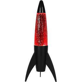 iTotal Rocket Shaped glitterlampe