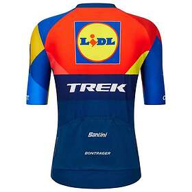 Santini Replica Lidl-trek 2025 Kortærmet Jersey (Herre)