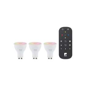EGLO Set of 3x GU10 Smart Bulbs & Remote Control