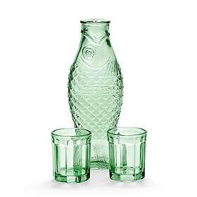 Serax Fish&Fish Sett Karaffel 85cl med 2 Glass