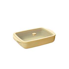 Pebbly Glas Rektangulär Gryta 1.6L