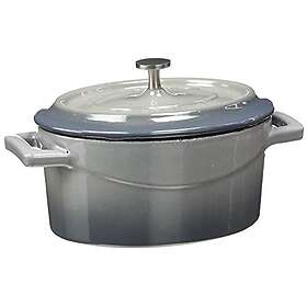 Pentole Agnelli Oval Gjutjärn Gryta 9cm 0.4L