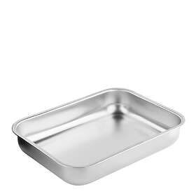 moHA! Al Forno Ruostumaton Teräs Suorakulmainen Uunivuoka 25x19cm