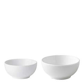 Royal Copenhagen White Fluted Kulho 2kpl