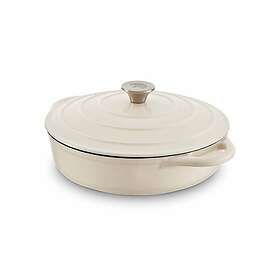 Barbary & Oak Cast Iron Casserole Dish 28cm 2.5L