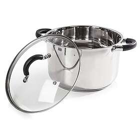 Tower Essentials Stainless Steel Casserole Dish 24cm 6L