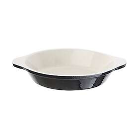 Vogue Cookware Cast Iron Round Gratin Dish 400ml