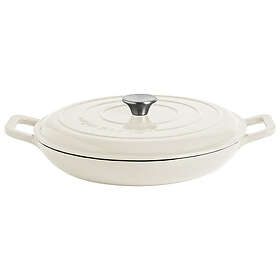 Argon Round Cast Iron Casserole Dish 4.5L