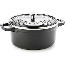GreenPan Dutch Oven Cast Iron Casserole Dish 22cm 3.3L