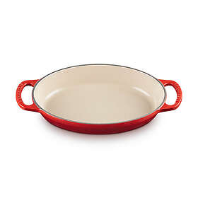 Le Creuset Signature Cerise Oval Gratin Dish 24cm