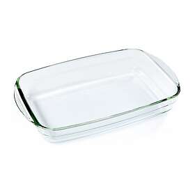 Klarstein Glass Rectangular Casserole Dish 28x5cm 1.6L