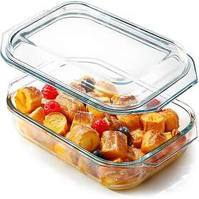 NUTRIUPS Glass Casserole Dish 1.35L