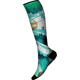 Smartwool Ski Zero Cushion Ski Day Print OTC Sokker (Unisex)