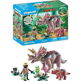 Playmobil 71821 Triceratops Family 