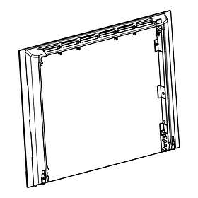 Electrolux 140242365165 592x465mm Front Glass