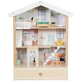 Classic World Happy Villa Wooden Dollhouse