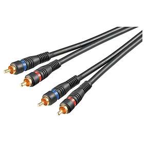 Goobay Gold 2RCA - 2RCA 2m