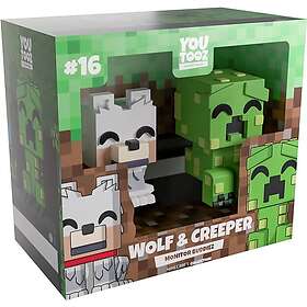 Youtooz Collectibles Minecraft Wolf & Creeper Monitor Buddiez #16