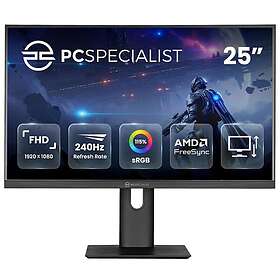 PCSpecialist GD-25F240 24.5" IPS Gaming FHD 240Hz