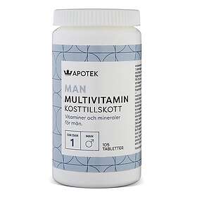 Kronans Apotek Multivitamin Man 105 Tabletter