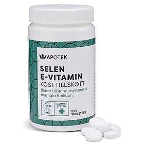 Kronans Apotek Selen E-vitamin 100 Tabletter
