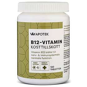 Kronans Apotek B12 Vitamin 100 Tabletter