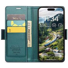 CaseMe 023 Lompakkokotelo iPhone 16 Pro Max -puhelimelle