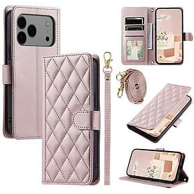 Skalo Quiltat Plånboksfodral för iPhone 17 Pro