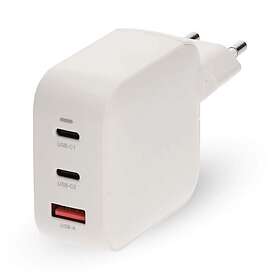 Nedis WGCHA100WWT GaN PD3.0 3-Port USB-A USB-C Seinälaturi 100W