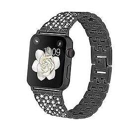 Skalo Bling Metall Länkarmband för Apple Watch SE 3 44mm