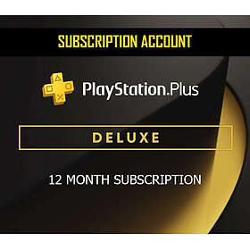 Sony PlayStation Plus Deluxe - 12 Months Subscription