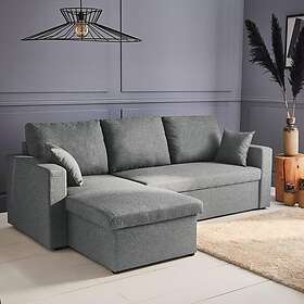 SWEEEK Reversible Corner Sofa Bed With Storage (3-Seater)