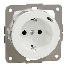 Elko One Vägguttag 1-vägs Jordad EKO50091