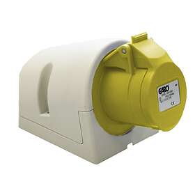 Garo UI 316-4 S + RU Veggkontakt 4-polet UI 316-4 S + RU