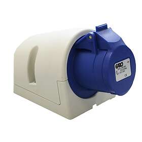 Garo UI 432-9 S + RU Vägguttag 5-polig UI 432-9 S + RU