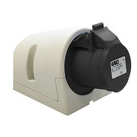 Garo UI Vägguttag 5-polig UI 432-5 S + RU