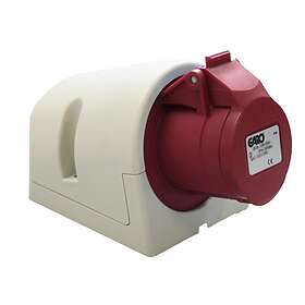 Garo UI 316-11 Q + RU Vägguttag 4-polig Jordad UI 316-11 Q + RU