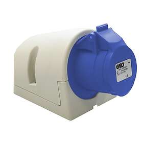 Garo UI 232-6 Q + RU Vägguttag 3-polig UI 232-6 Q + RU