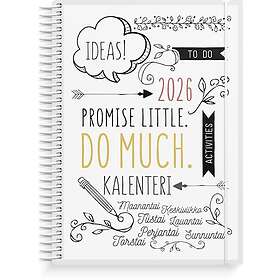 Burde Scribble Kalenteri 2026 A5