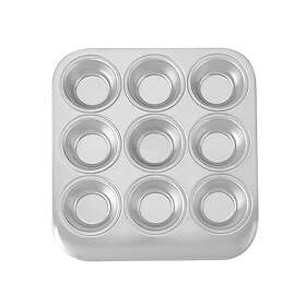 MasterClass Återvunnen Aluminium Muffin Pan 9-Cup